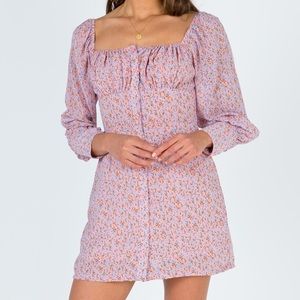 Princess Polly Pink Floral Mini Dress